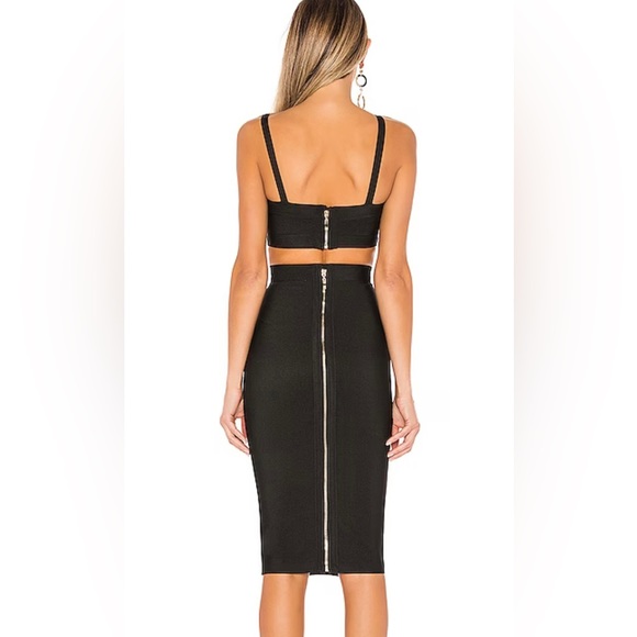 Superdown Emilia Skirt Set in Black - Picture 2 of 2